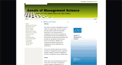 Desktop Screenshot of annalsofms.org